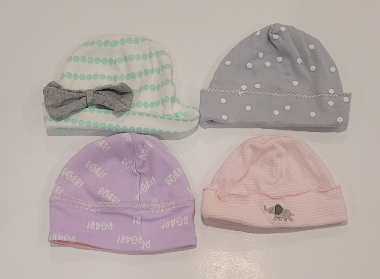 Assorted Newborn Girls Hats