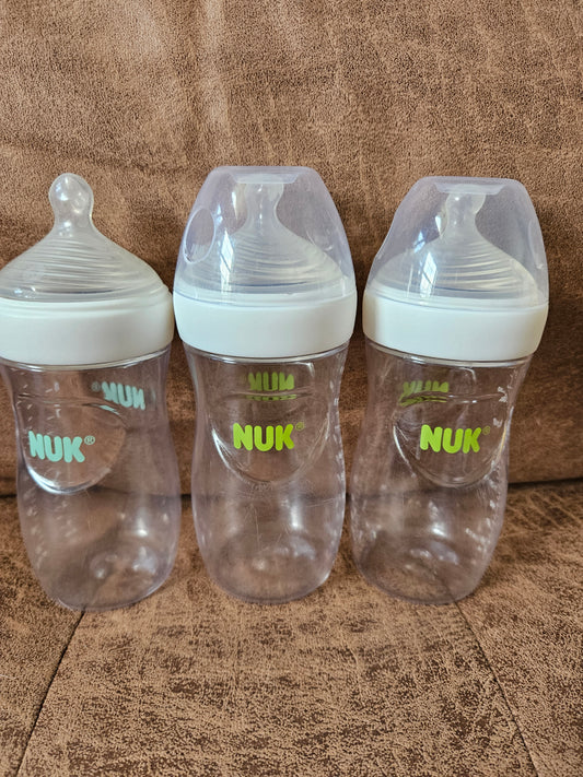 NUK Simply Natural Bottles - 3 pk