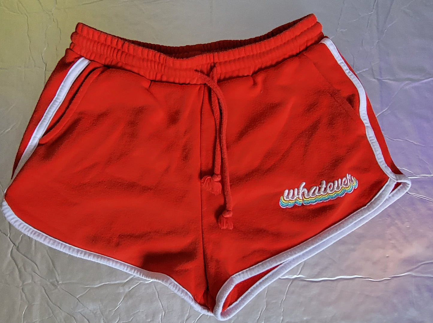 Forever 21 Shorts Red Womens Size XS