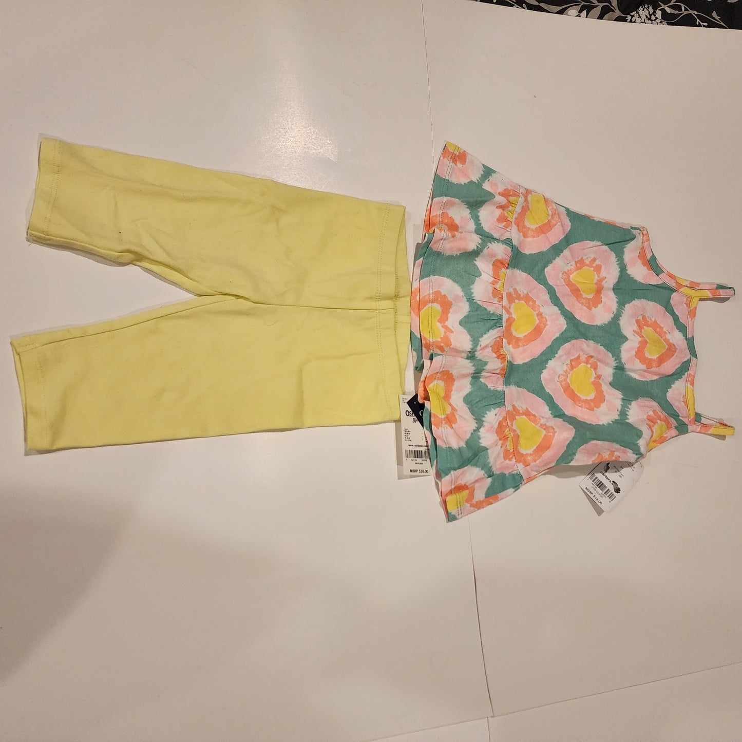 Girls 3T Carter's Crop pants outfit
