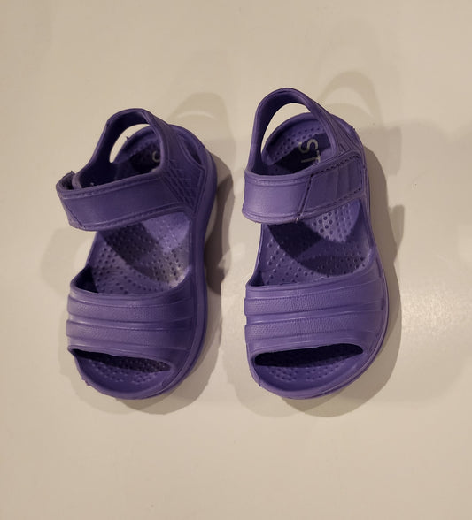 Girls toddler 7 velcro sandals