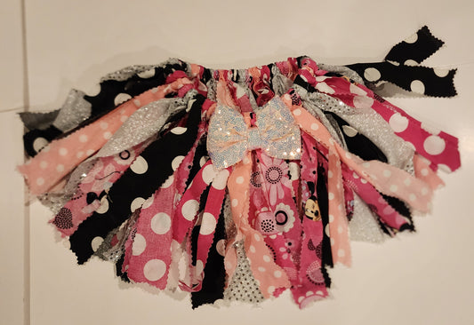 Girls Minnie Mouse hand made tutu - fits 18 mo-2T or larger