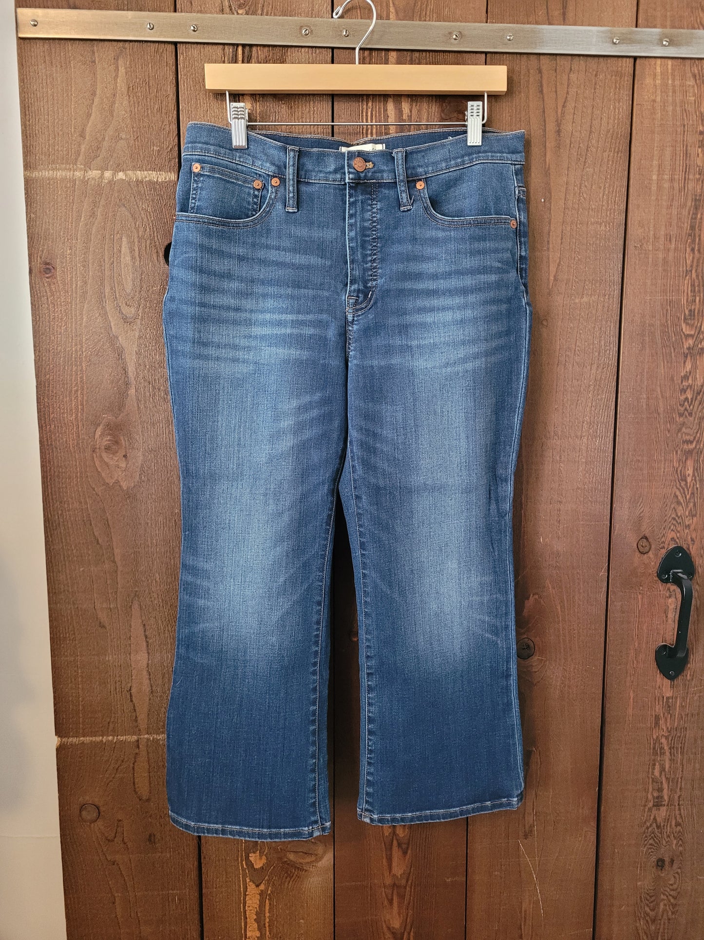 Madewell Women's Cali Demi-Boot Jeans Size 31P