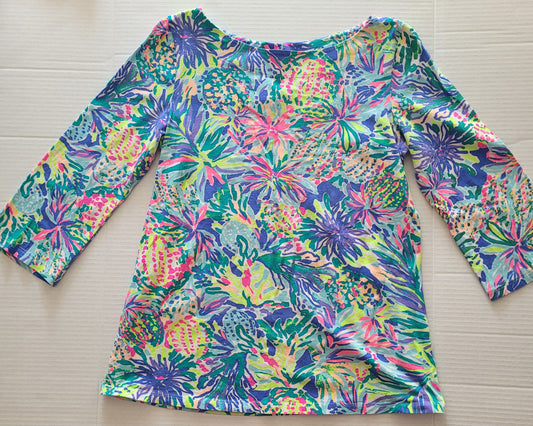 Lilly Pulitzer Women's Boatneck Top Size S