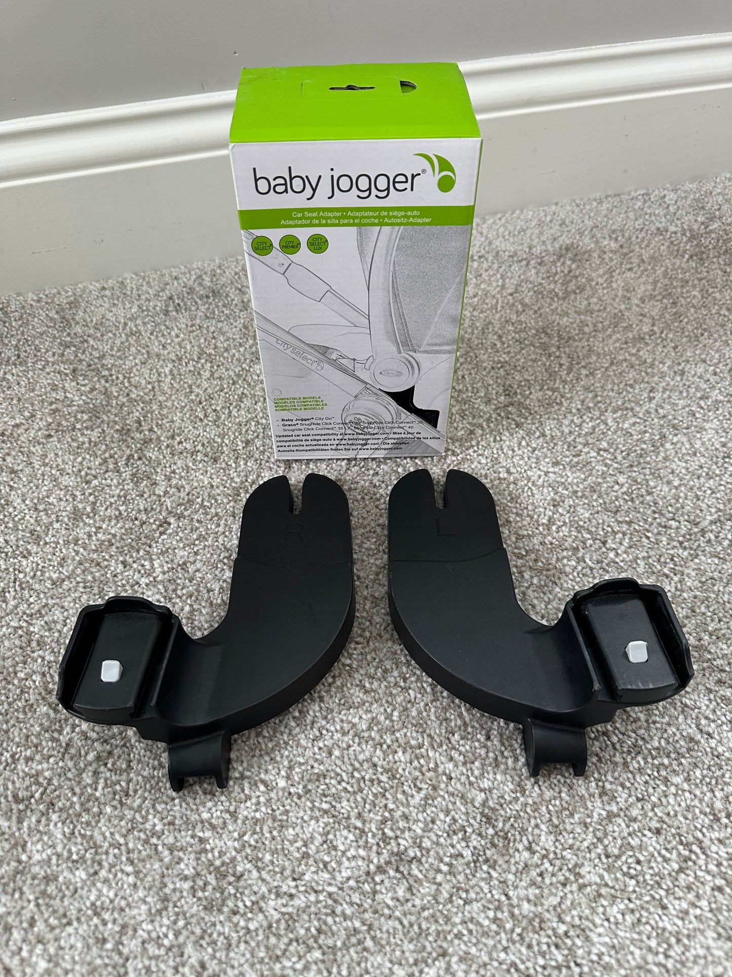 Baby Jogger Stroller Adapters for Graco Pumpkin Seats