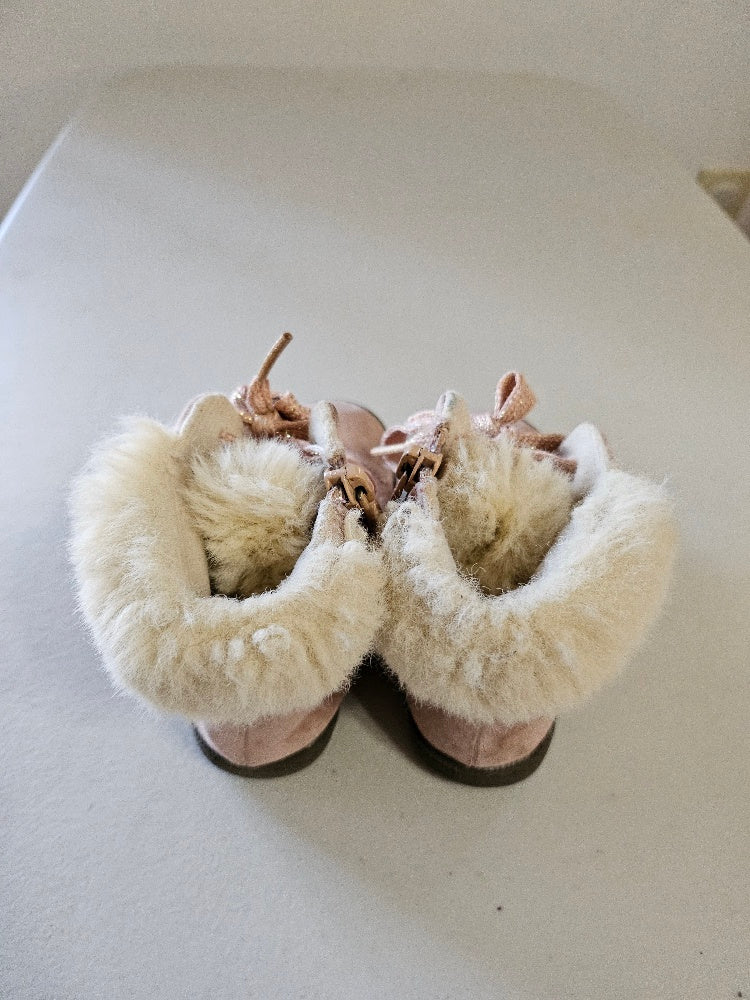 Faux Fur Boots Size 6