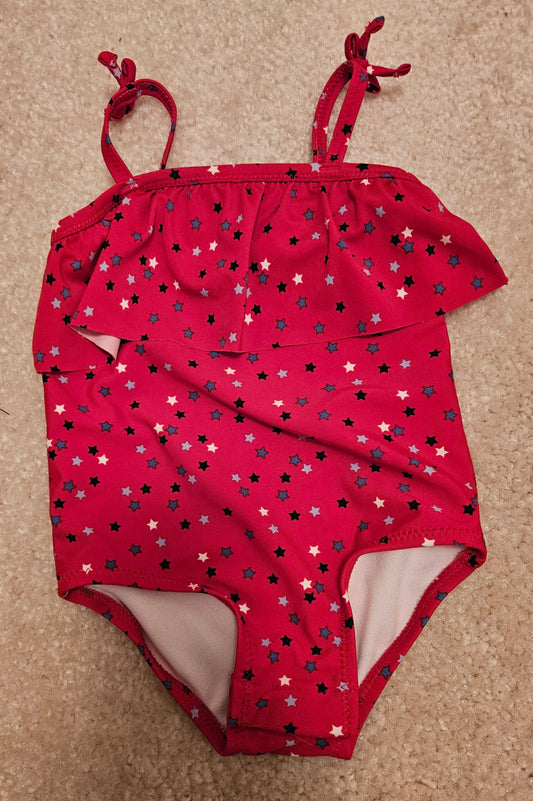 *REDUCED: 12 month Osh Kosh Red White and Blue swimsuit