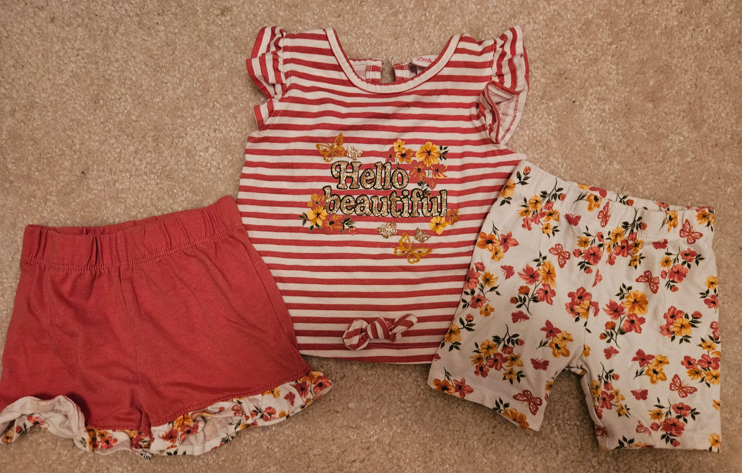 *REDUCED: 18 month shorts outfit set