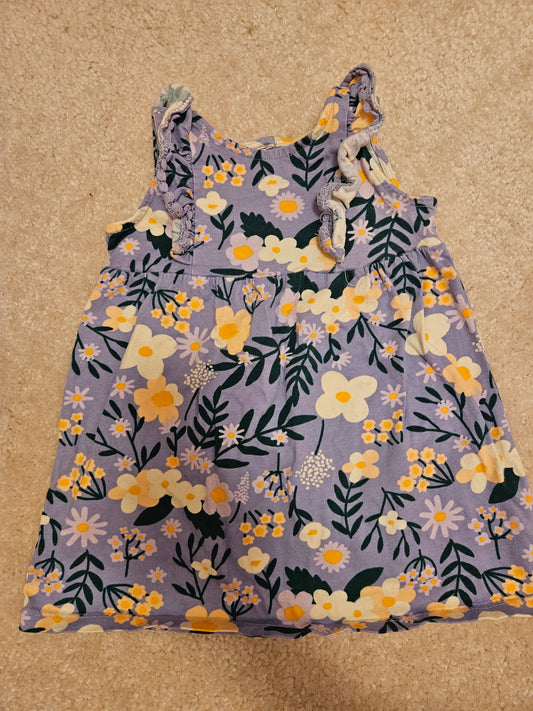 *REDUCED: 12-18 month purple floral dress