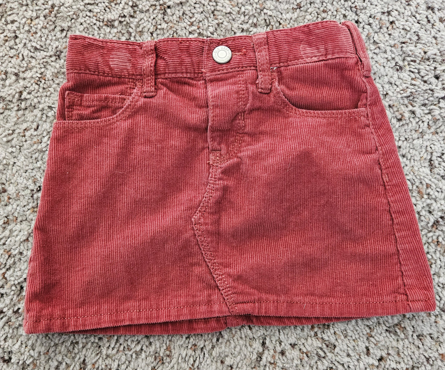 2T Old Navy red skirt