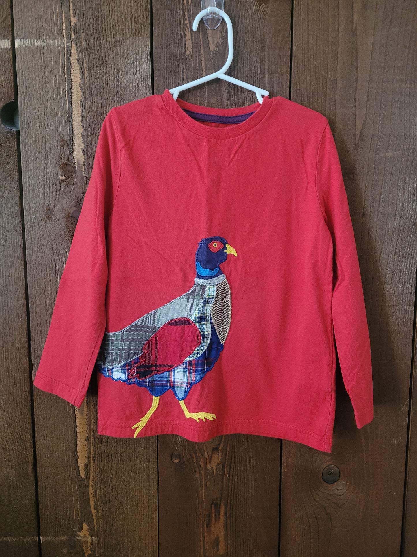 #109 Mini Boden Boys Pigeon Top Size 6-7Y