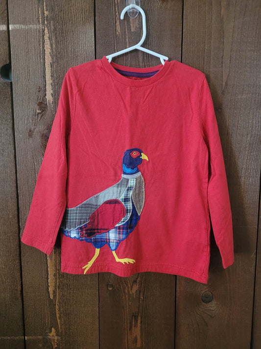 #109 Mini Boden Boys Pigeon Top Size 6-7Y