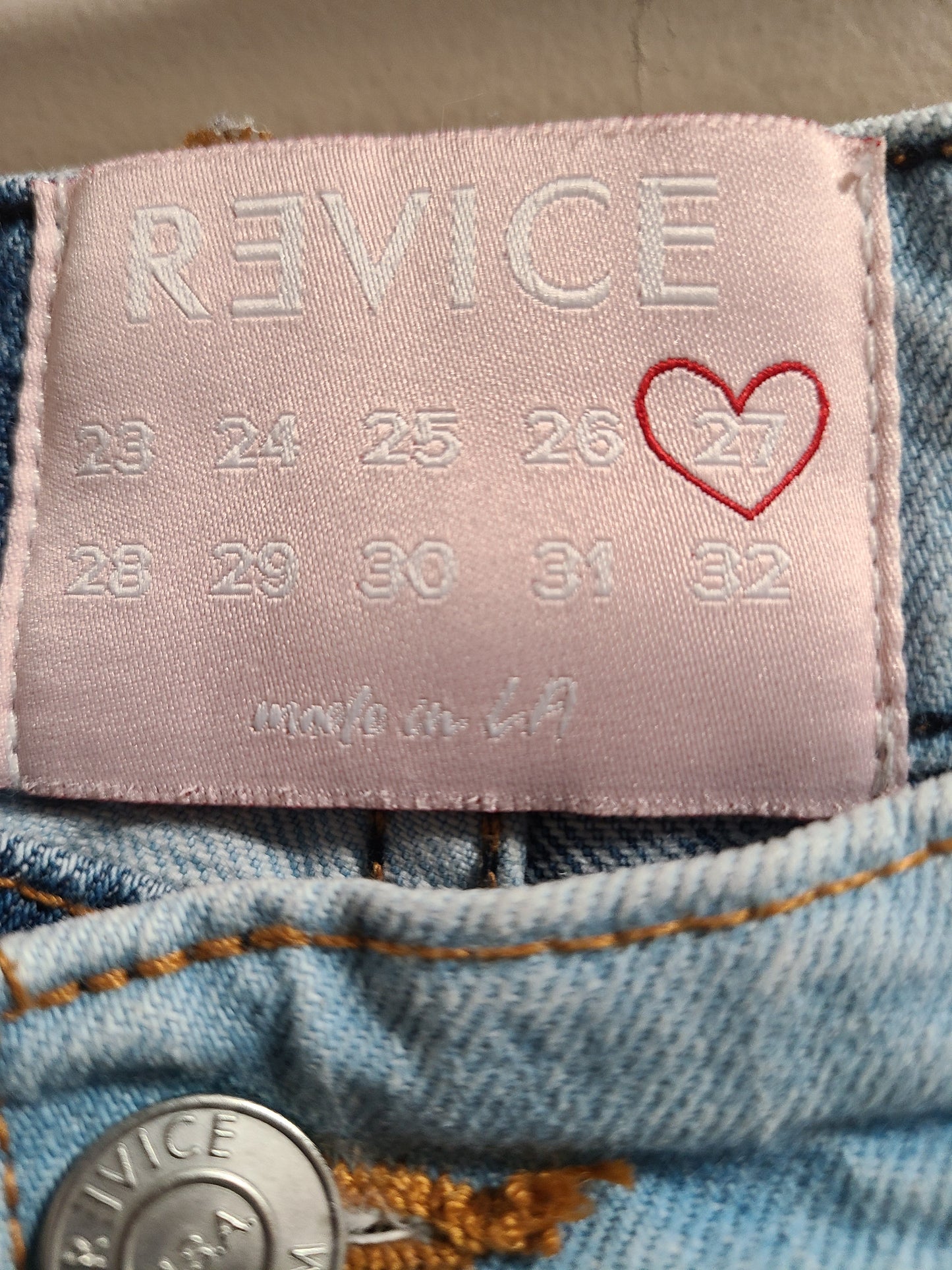 #66 Revice womens Jeans size 27