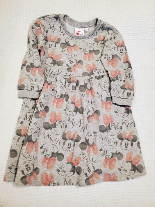 #58 Disney Minnie Mouse Sweatshirt dress girls size 5T