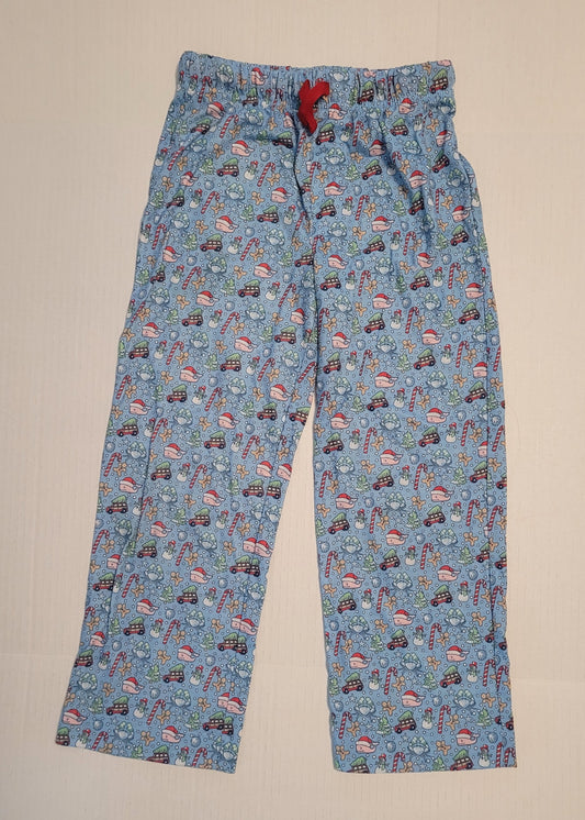 #109 Vineyard Vines Girl's Christmas Pajama Pants Size 6/7