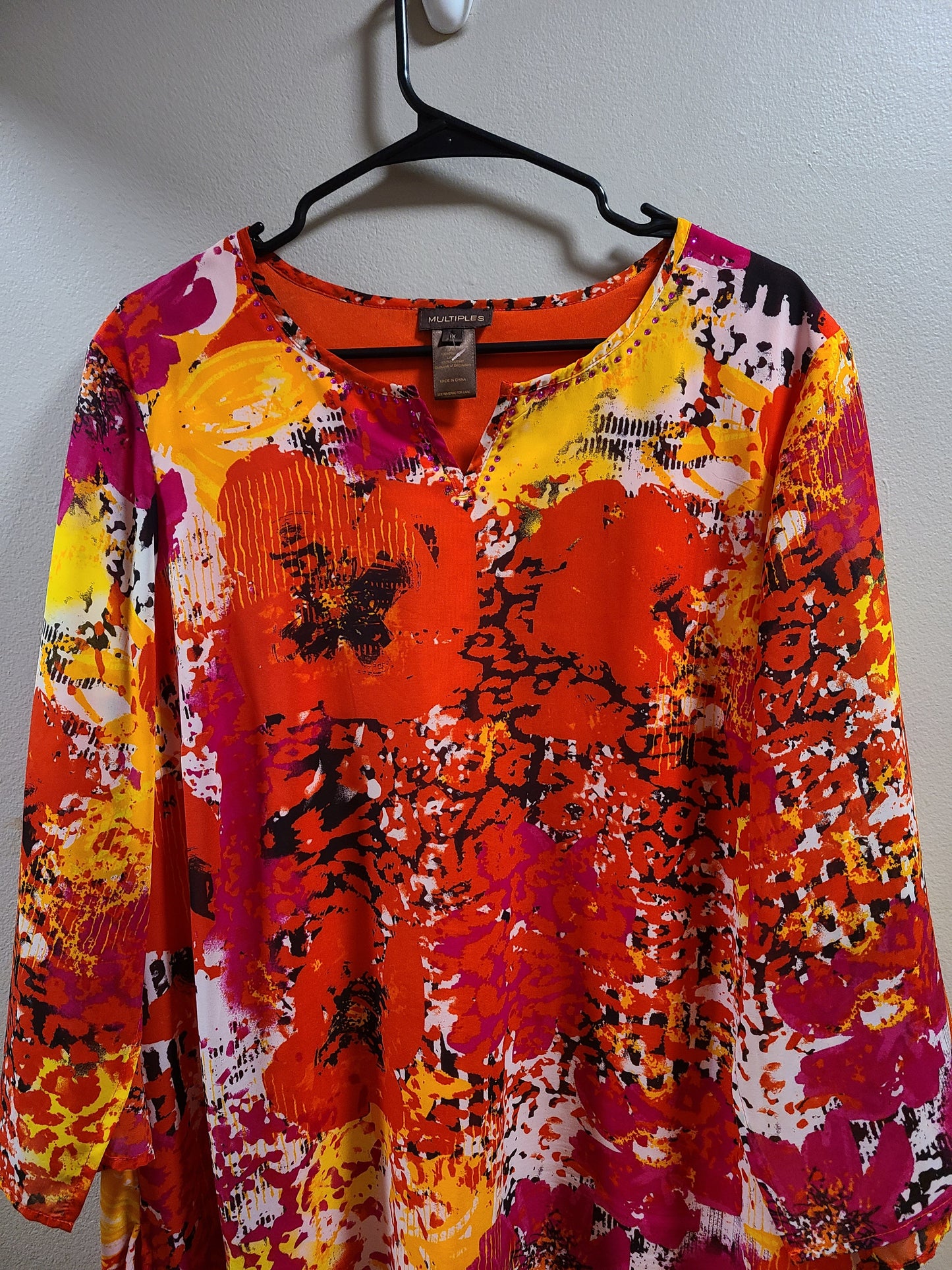 #66 Multiples Women Size 1x top