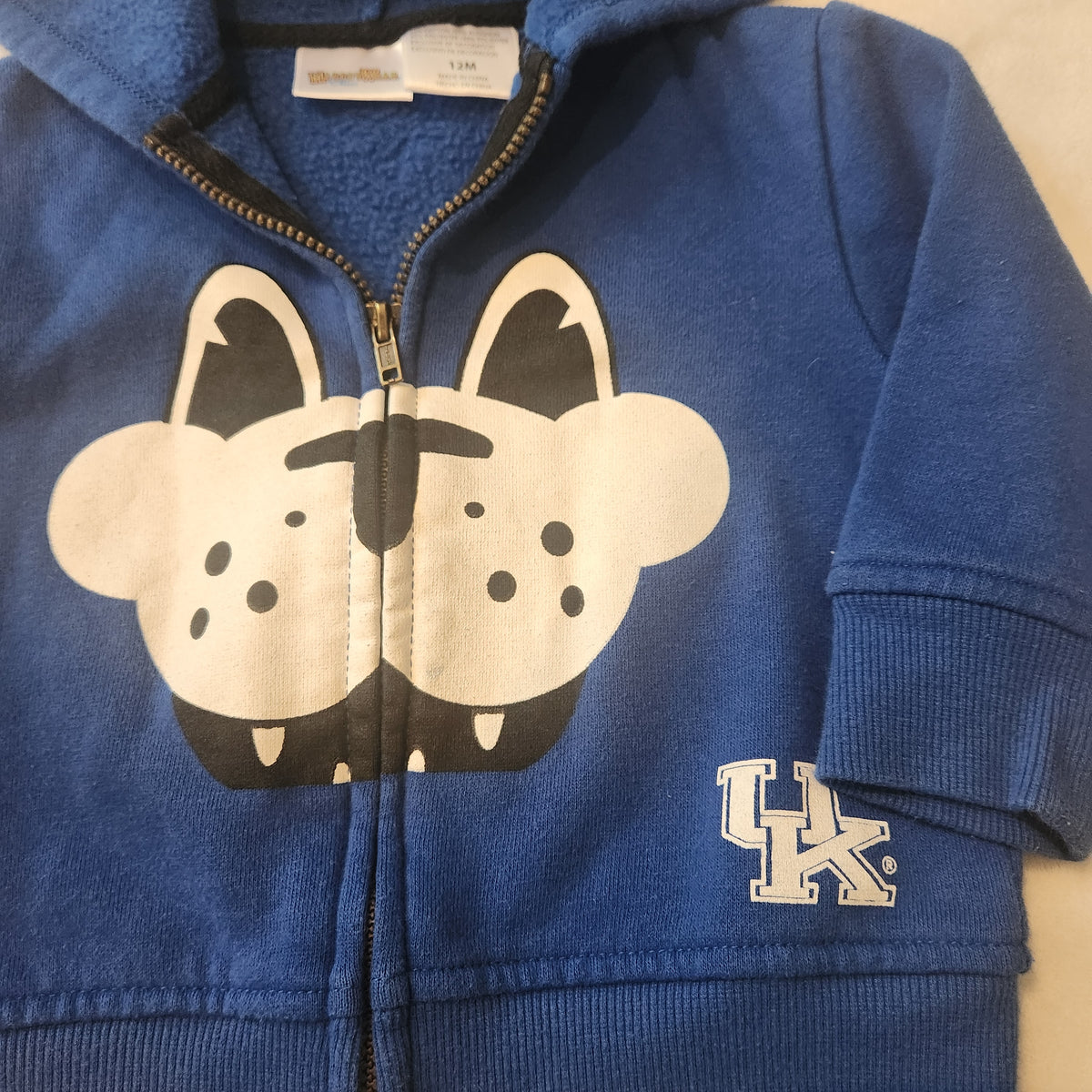 #167 Rally House 12 Months Mascot Wear UK Hooded Sweatshirt