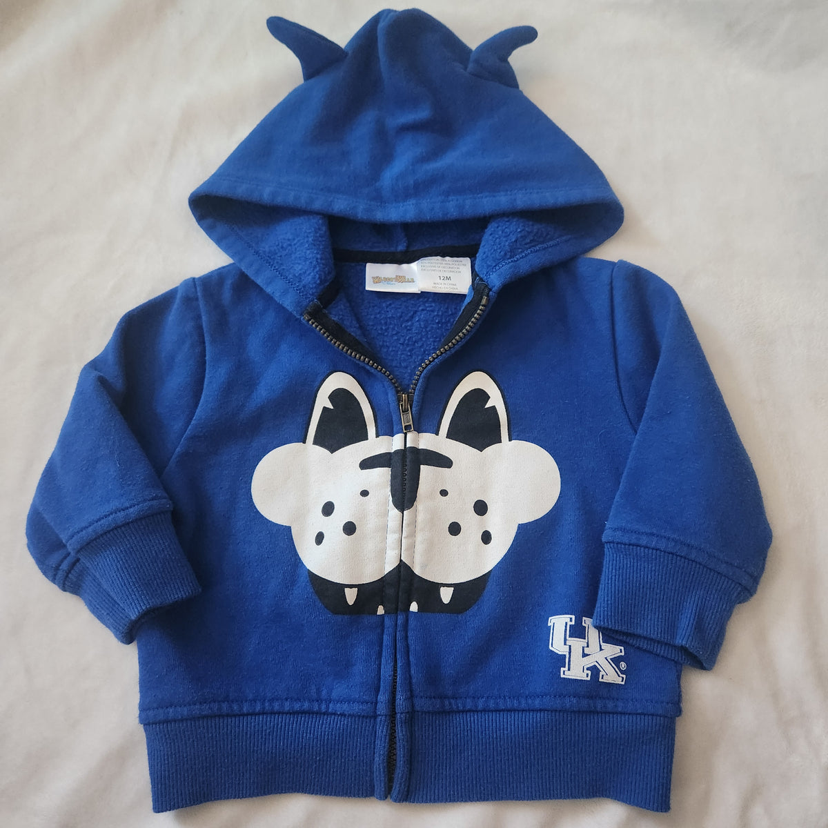#167 Rally House 12 Months Mascot Wear UK Hooded Sweatshirt