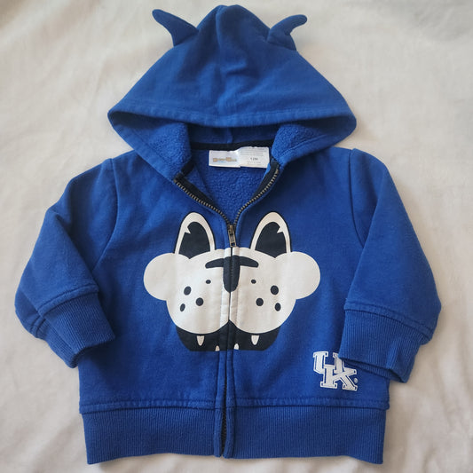 #167 Rally House 12 Months Mascot Wear UK Hooded Sweatshirt