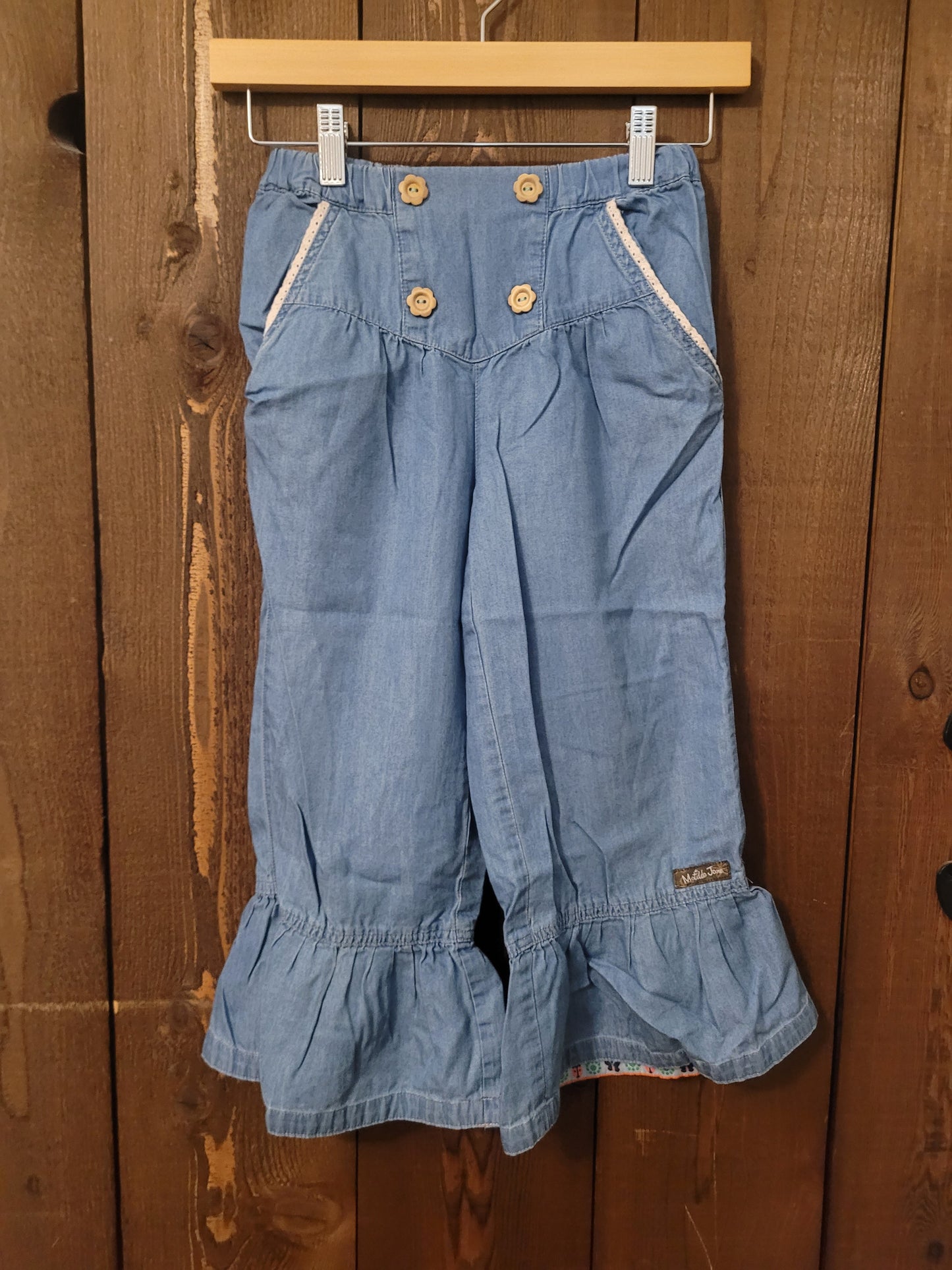 #109 Matilda Jane Girl's Sailor Bell Bottoms Size 8