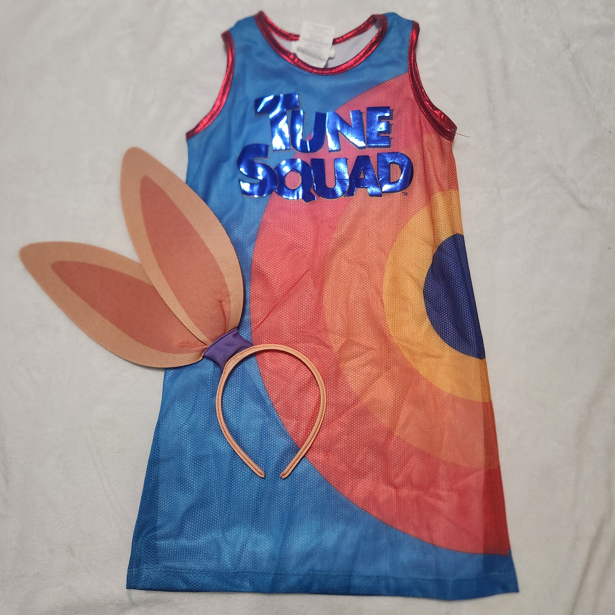 #167 Space Jam Medium Kids 6-8 Lola Bunny Halloween Costume