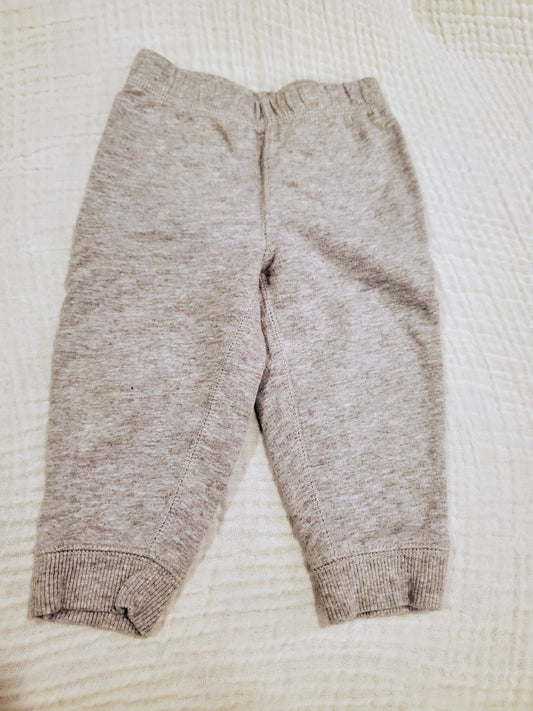 #131 Carter's gray pants boys size 12M