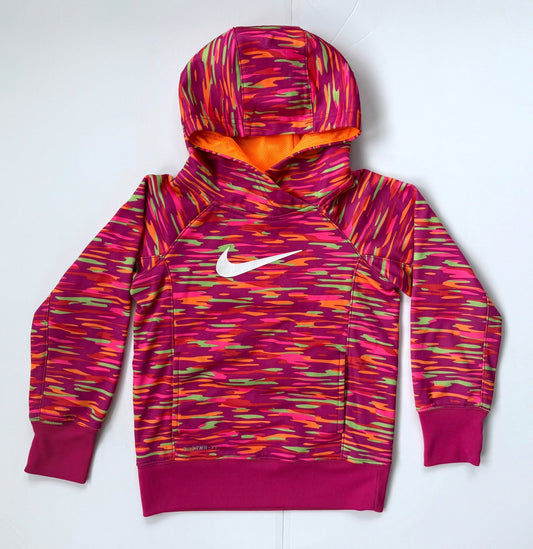 #153 Pink Nike Hoodie Sweatshirt Girls Size 6