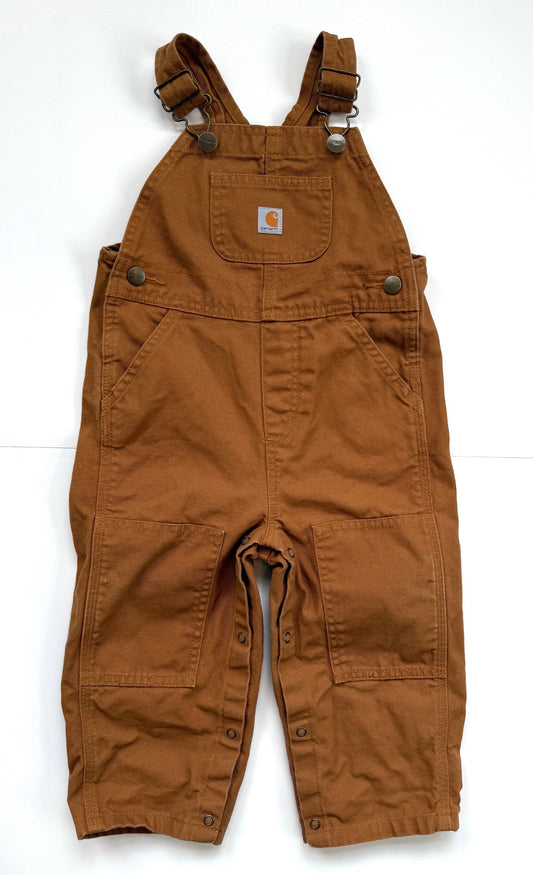 #153 Carhartt Overalls Toddler Size 24 months - like new