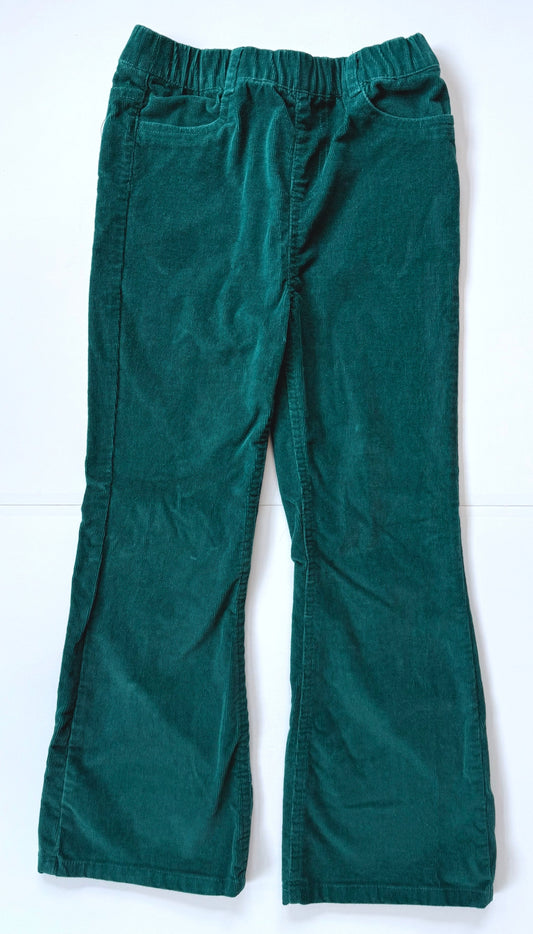 #153 Tucker & Tate Green Corduroy Flare Pants Girls Size 6