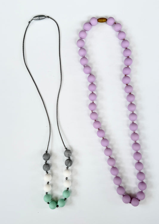 #153 (2) Chewbeads Teething Necklaces