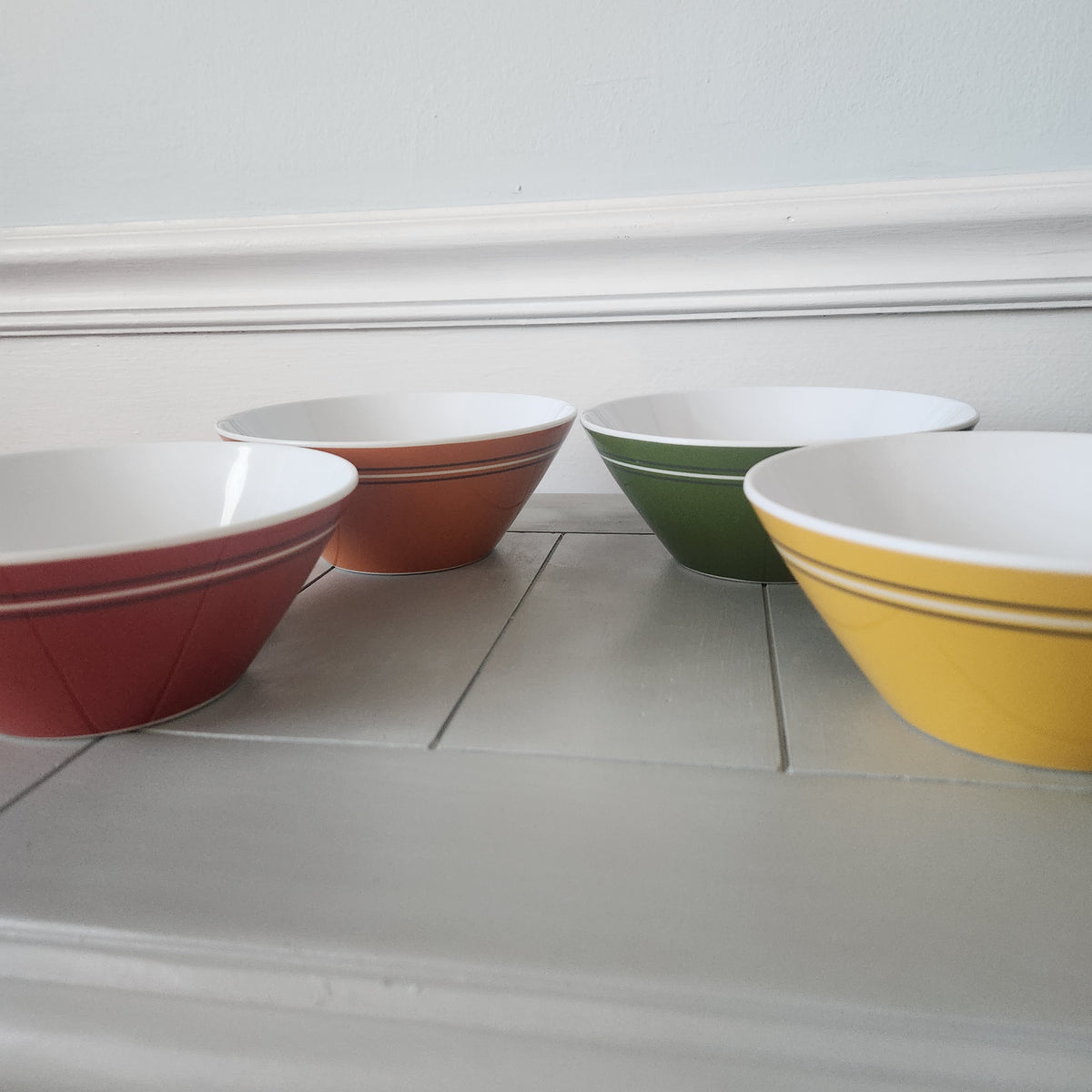 #167 Pottery Barn Kids x Peanuts Thanksgiving Snoopy 4 Bowls