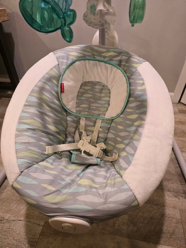 #131 REDUCED Fisher Price Swing Ocean Theme
