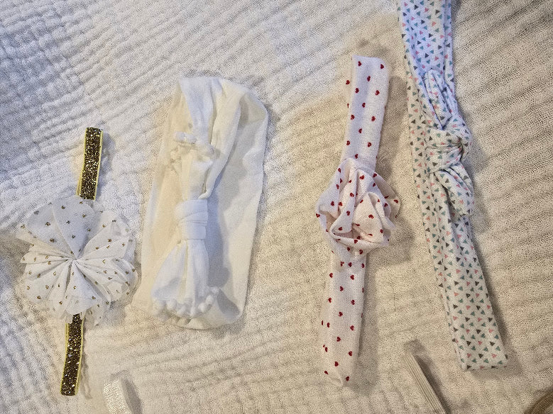 #131 Baby girl headbands / bows - 9