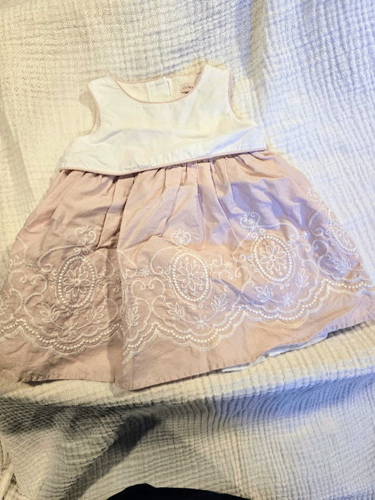 #131 Catherine Malandrino girls dress size 3-6M