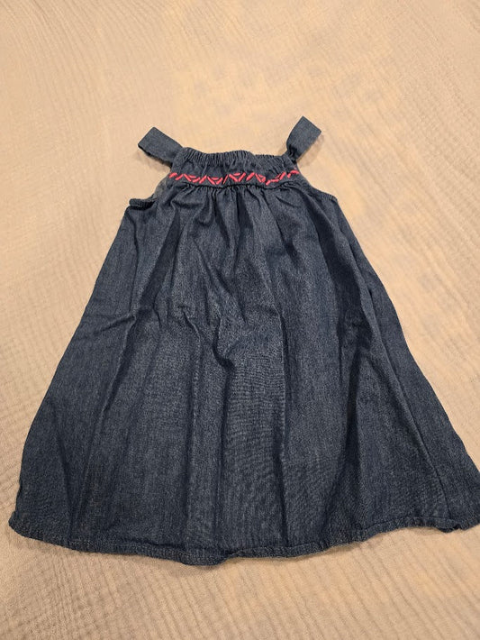 #131 Koala Kids Denim dress girls size 18-24M