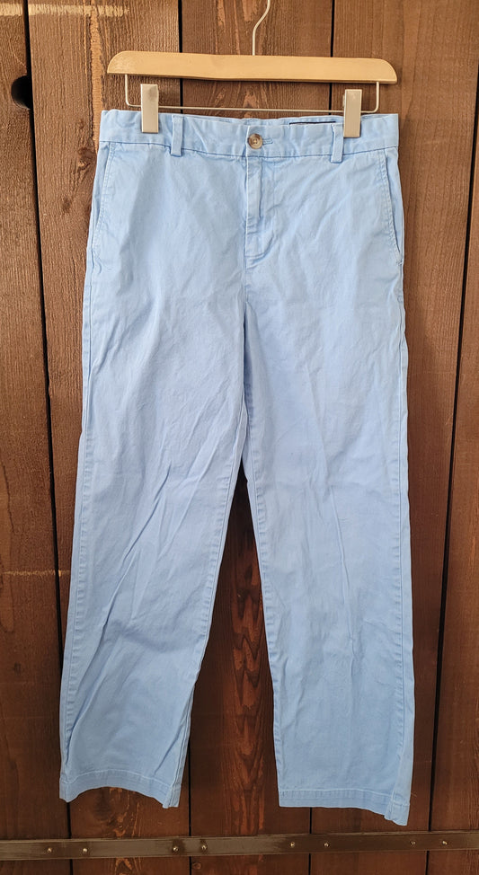 #109 Vineyard Vines Boy's Cornflower Blue Pants Size 18
