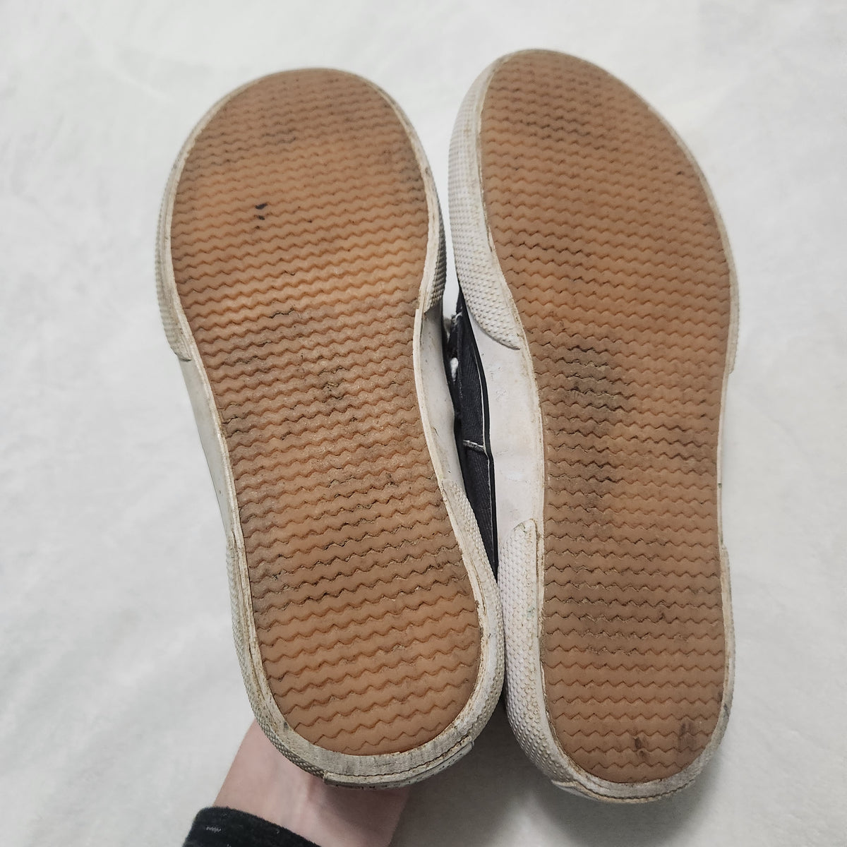 #167 Sperry Boys' Halyard Size 1.5 Navy Blue Boat Shoes