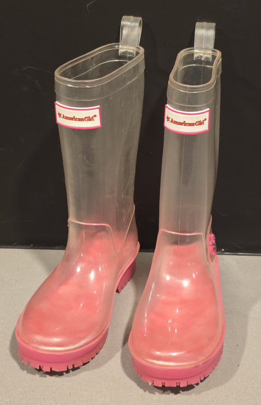 #131 American Girl Wellie Wishers Rain boot girls 12 / 13