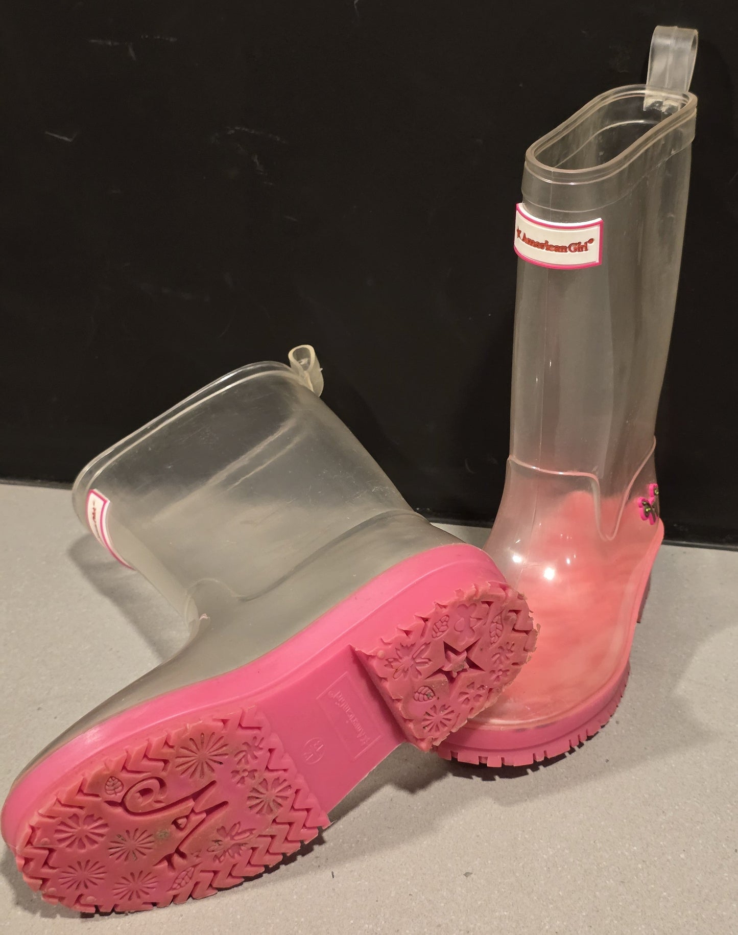 #131 American Girl Wellie Wishers Rain boot girls 12 / 13