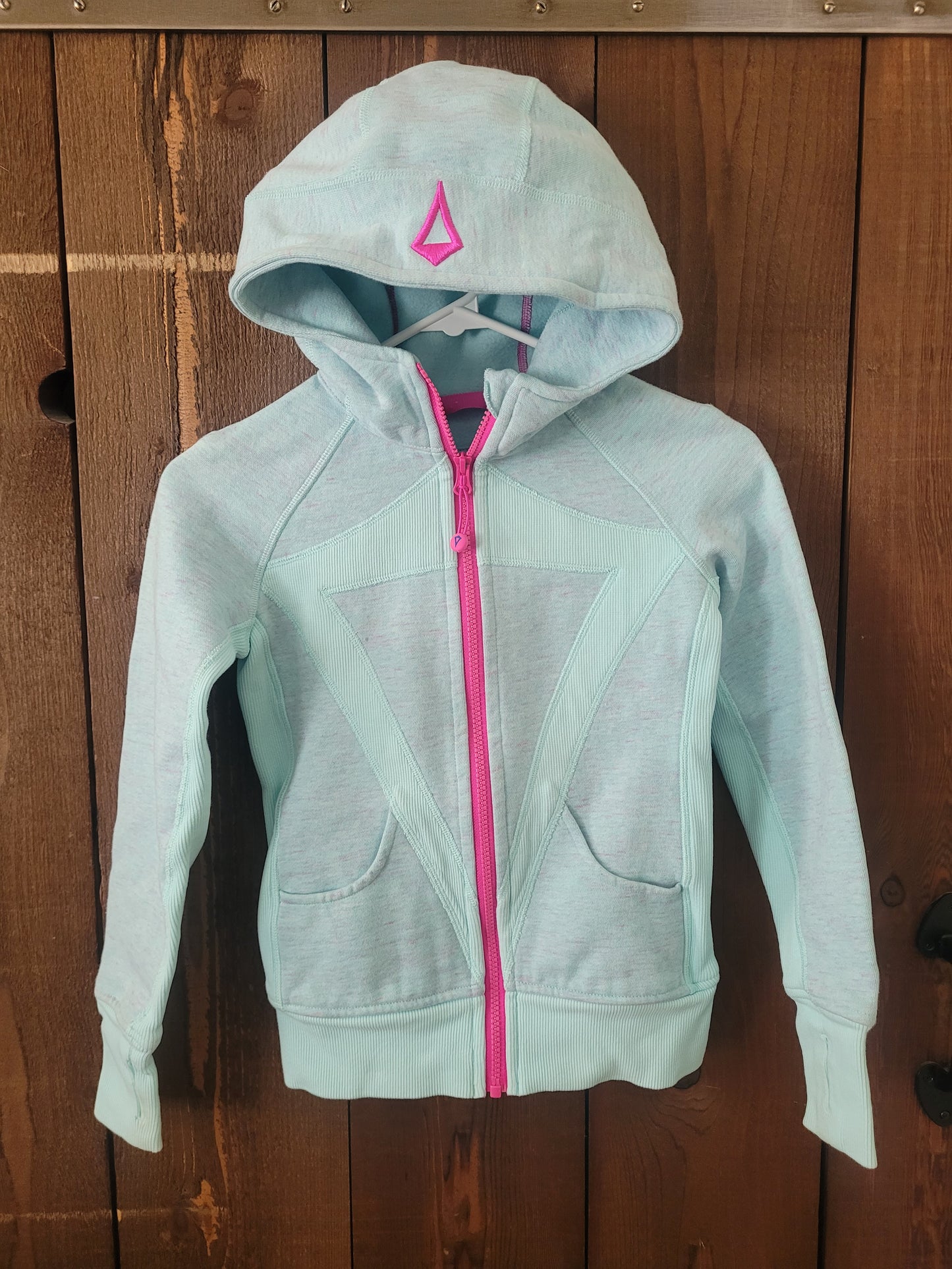 #109 Ivivva by Lululemon Scuba Hoodie Girl's Size 8