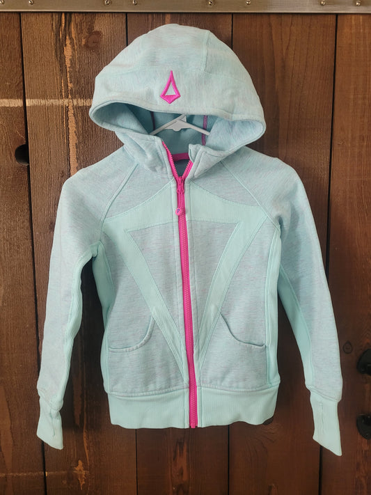 #109 Ivivva by Lululemon Scuba Hoodie Girl's Size 8