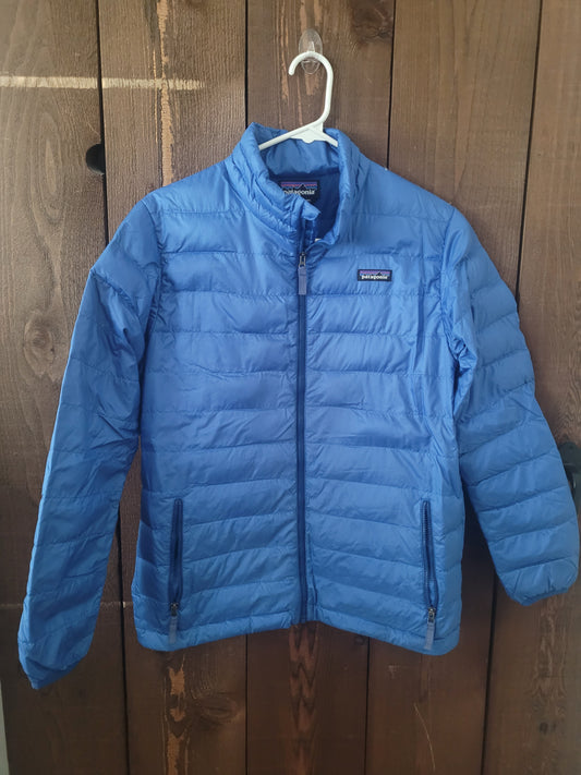 #109 Patagonia Down Sweater Puffer Jacket Boys Size XL (14)