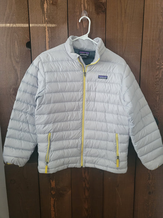 #109 Patagonia Down Sweater Puffer Jacket Boys Size XL (14)