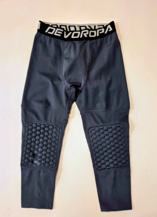 #182 Boys Medium leggings with knee pads