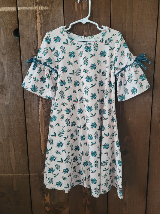 #109 Matilda Jane Mistletoe Dress Girls Size 7