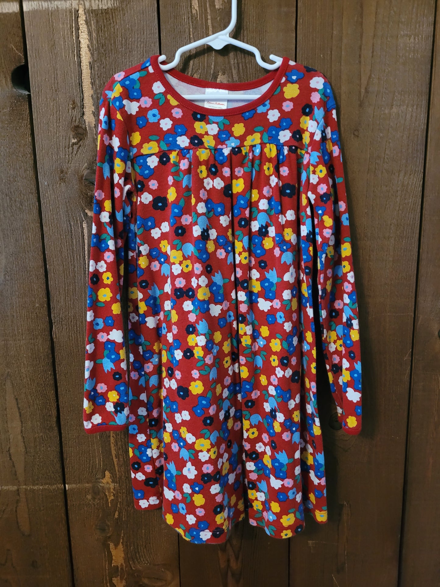 #109 Hanna Andersson Flower Dress Girls Size 130/8