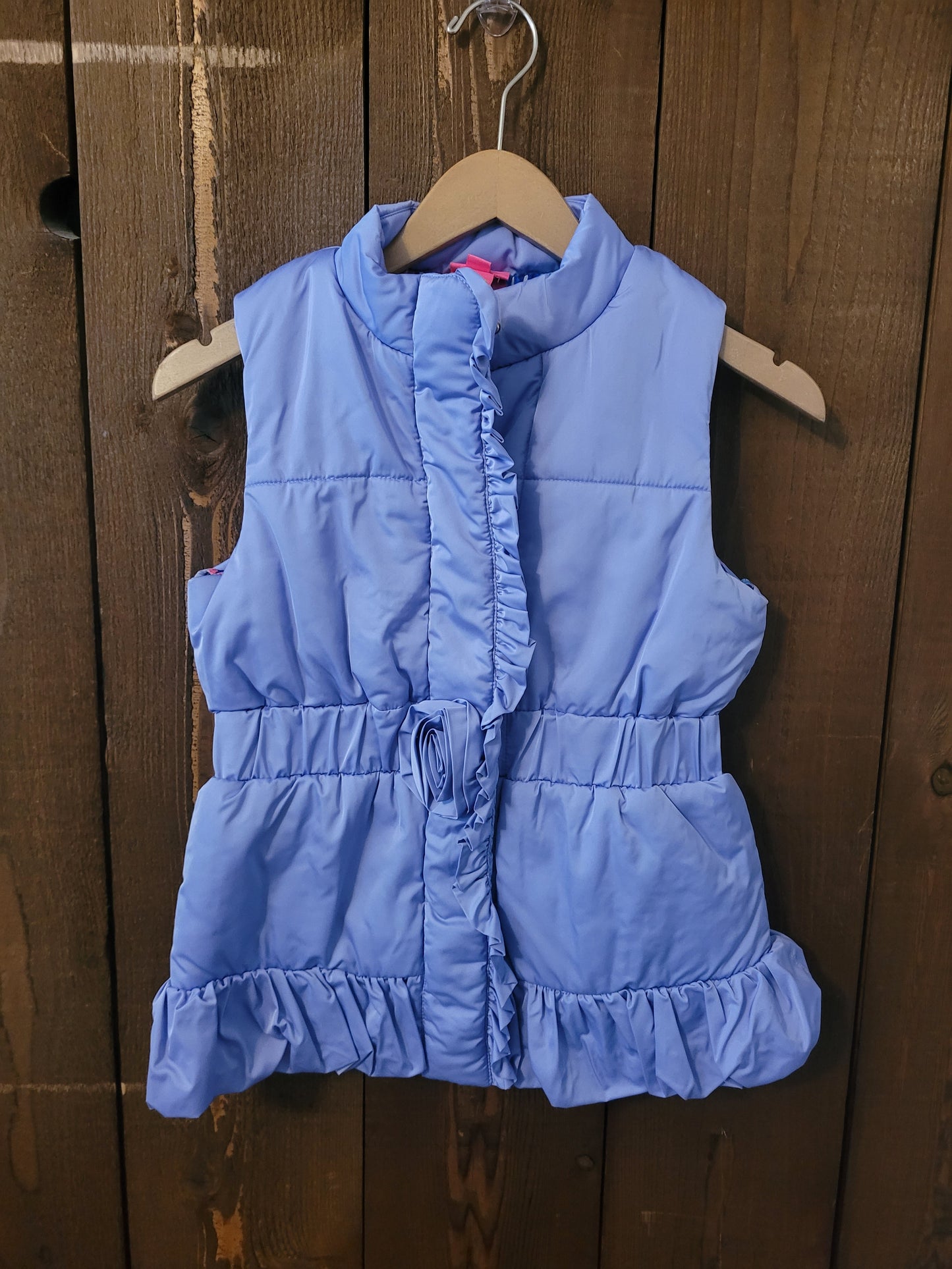 #109 *REDUCED* Lilly Pulitzer Lilac Puffer Vest Girls Size XL (12-14)