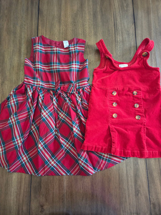 REDUCED Seller 184 5T girls jumper and holiday dress