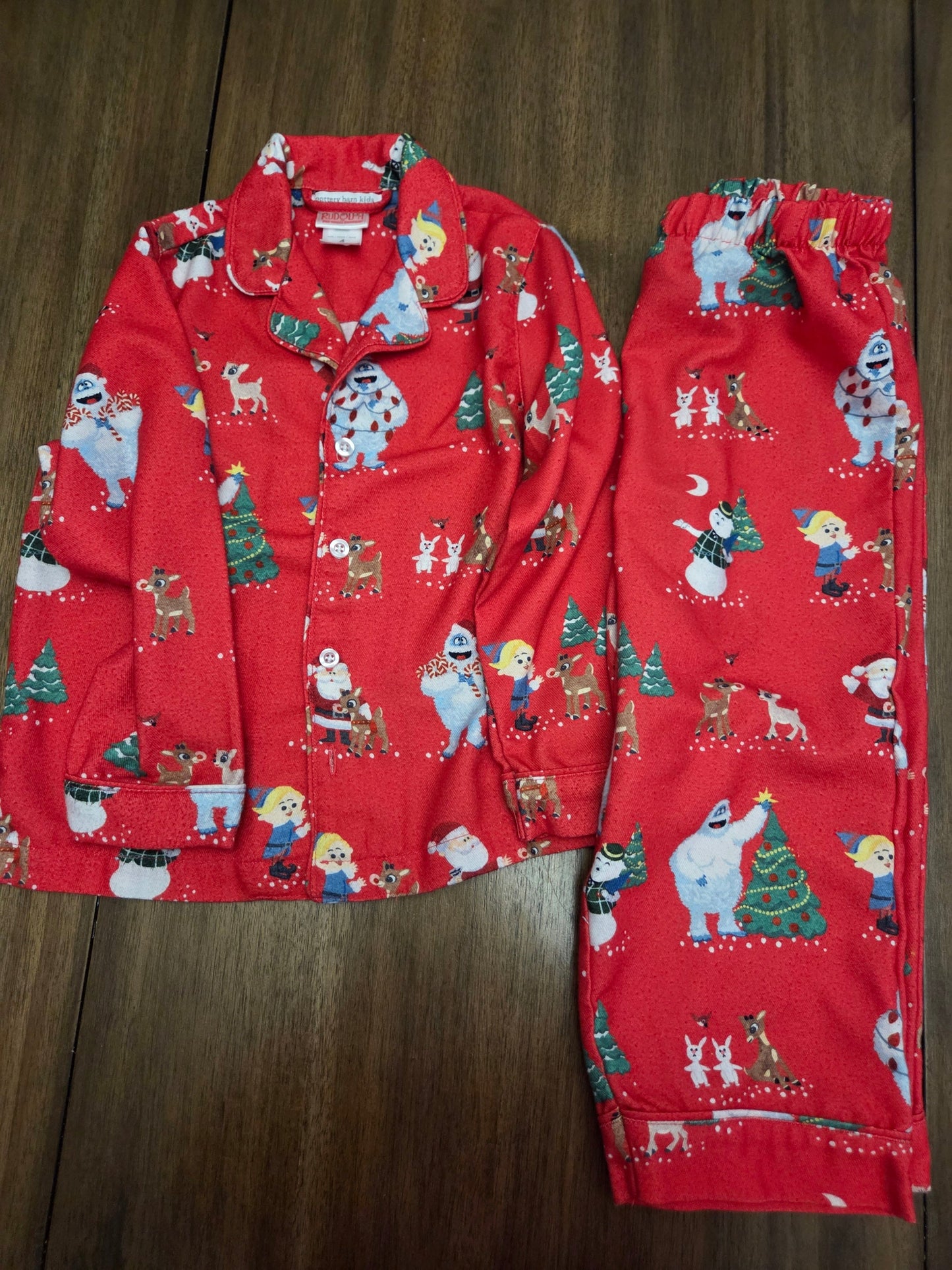 REDUCED Seller 184 Girls holiday pajamas size 4t