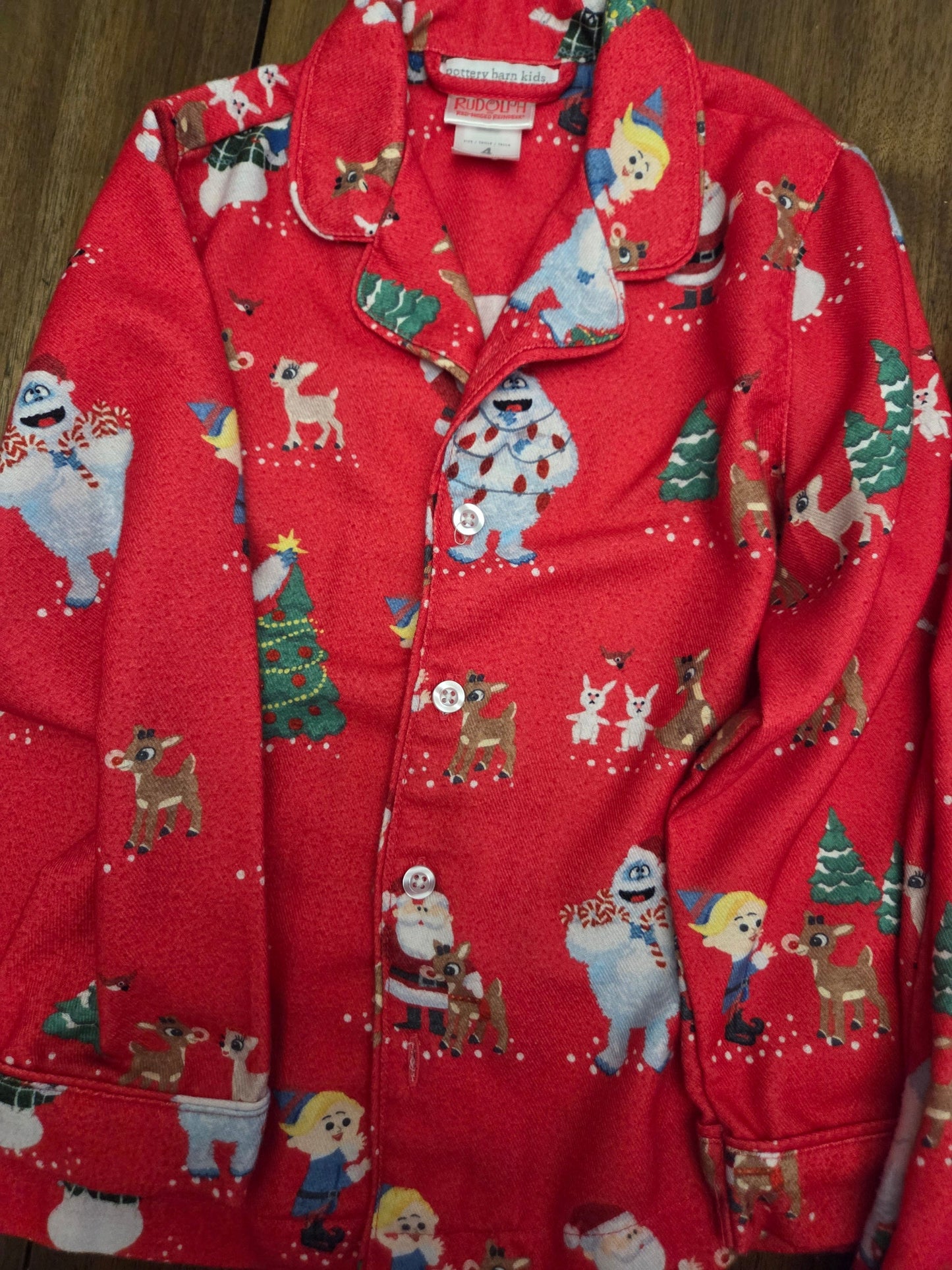 REDUCED Seller 184 Girls holiday pajamas size 4t